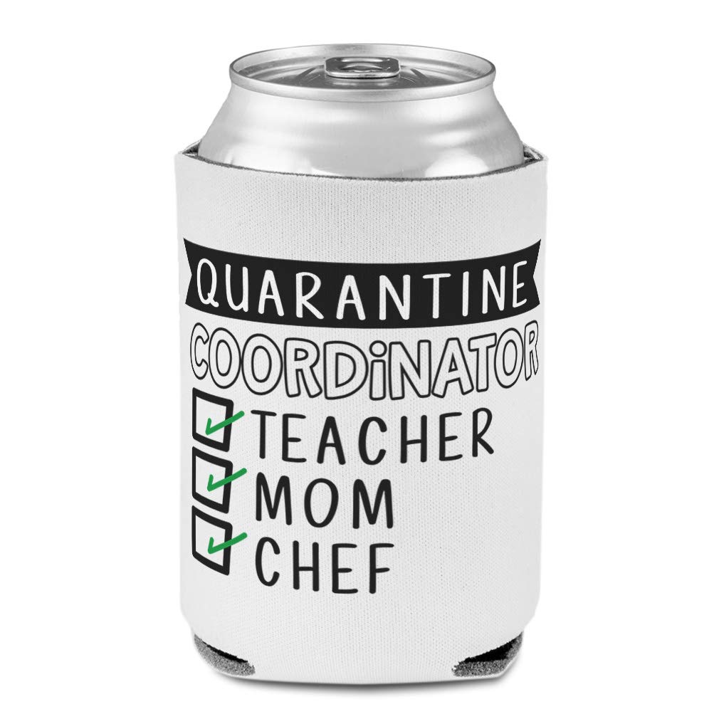 Insulated Can Sleeves for Beer & Drinks - Keep Beverages Cold | Perfect for Moms, Chefs, Teachers & Scuba Foam Parties | Great for BBQs, Picnics & Outdoor Events