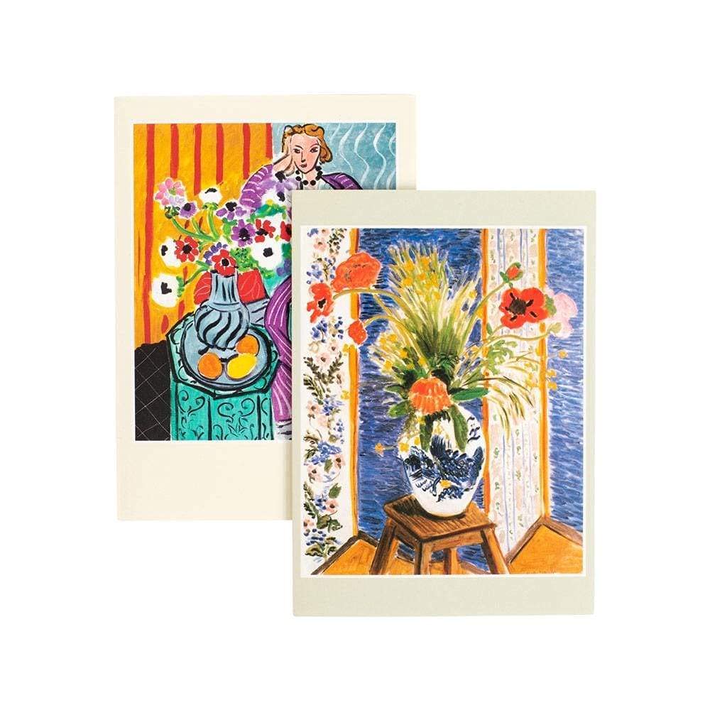 Caspari Matisse Boxed Note Cards - Set of 8 Elegant Greeting Cards with Envelopes | Perfect for Thank You Notes, Birthday Wishes & Special Occasions