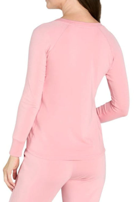 Olivia Long Sleeve Henley Tee for Women - Soft Cotton Casual Shirt with Button Placket - Perfect for Everyday Wear, Layering & Fall Outfits