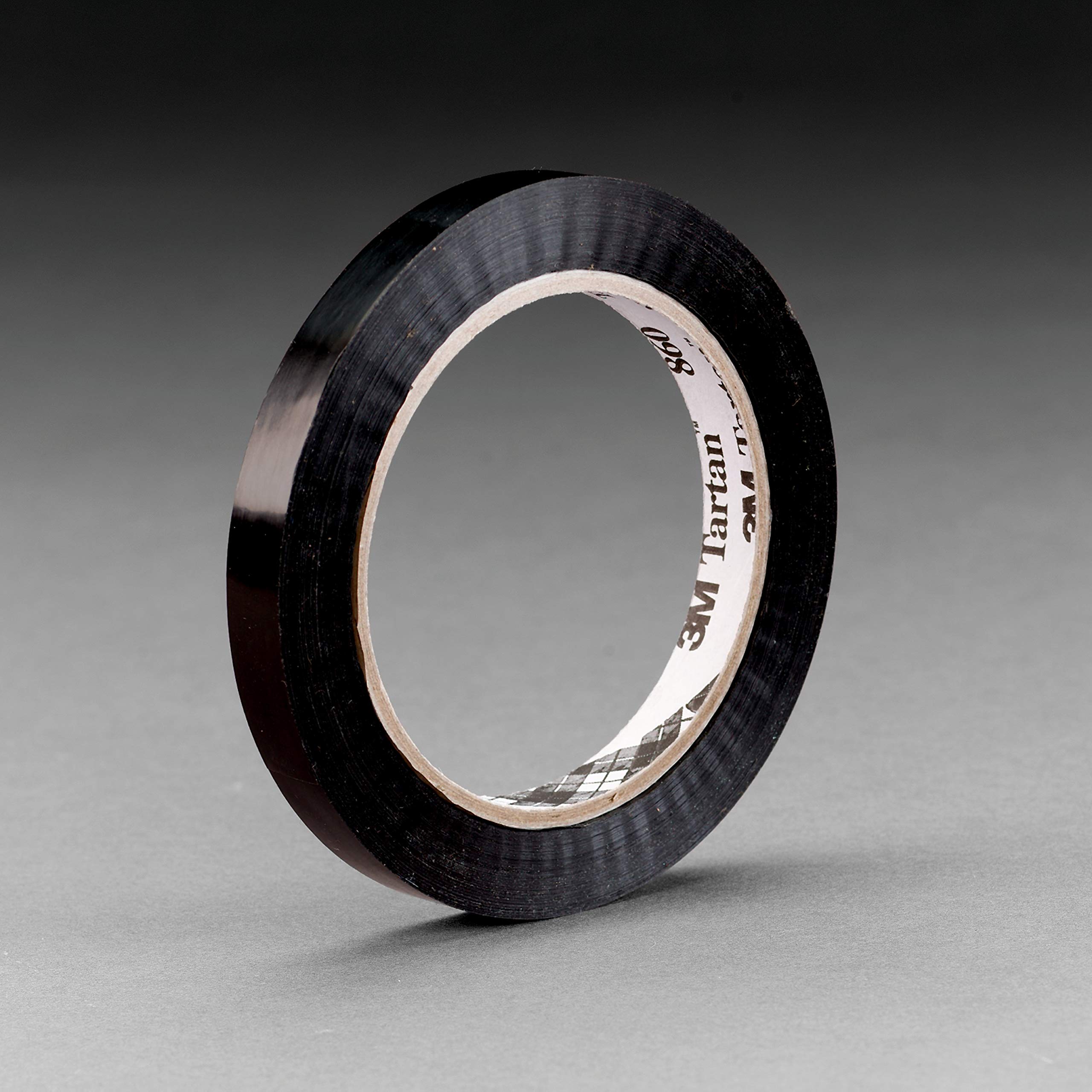 860 Black Strapping Tape 12mm x 110m (Case of 144) - Heavy Duty Packaging, Securing Boxes & Bundles for Shipping