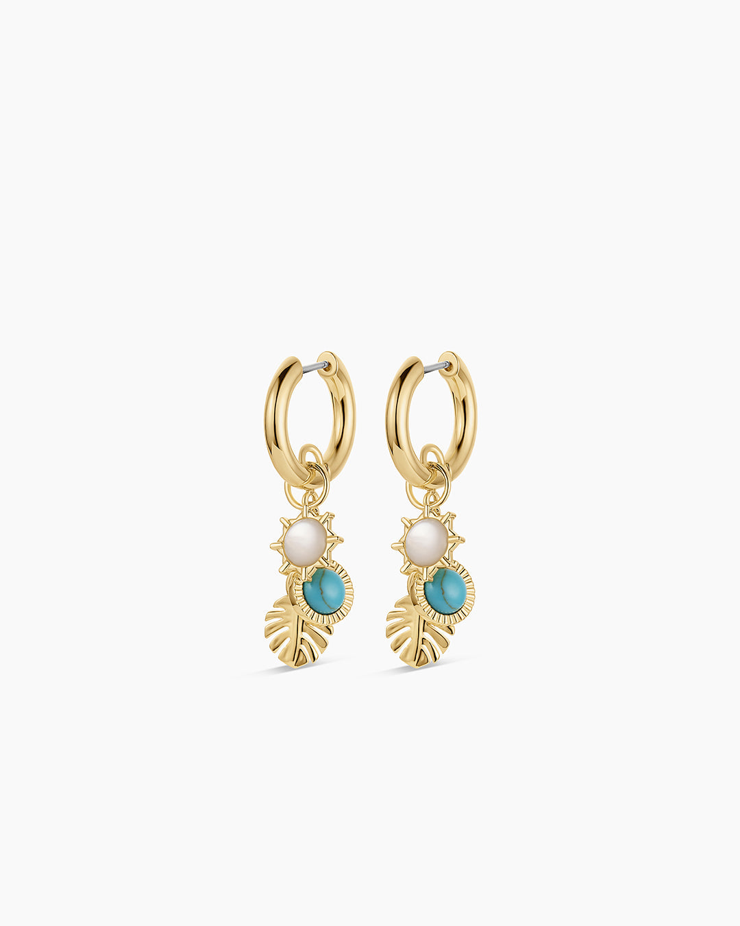 Trendy Beach Cluster Hoop Earrings for Women - Boho Chic Summer Jewelry for Vacation, Party & Casual Wear