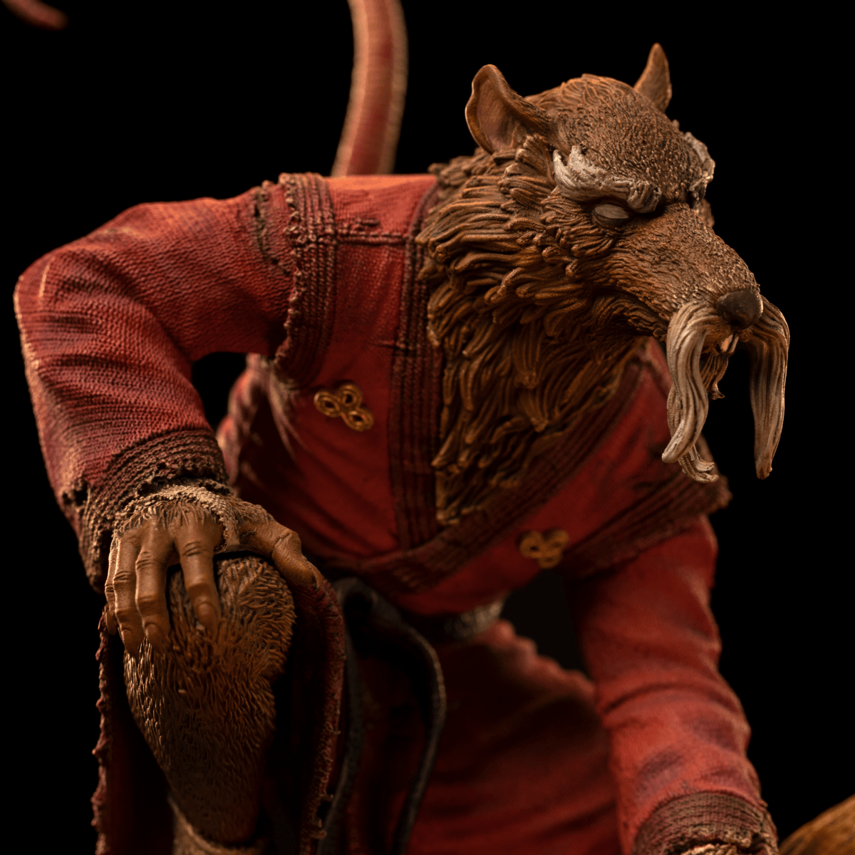 Iron Studios TMNT Master Splinter BDS Art Scale 1/10 Statue - Teenage Mutant Ninja Turtles Collectible for Home & Office Display