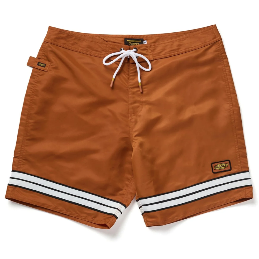 Seager Dos Rayos Men's Swim Trunks - Quick-Dry Board Shorts for Swimming, Surfing & Beach Activities