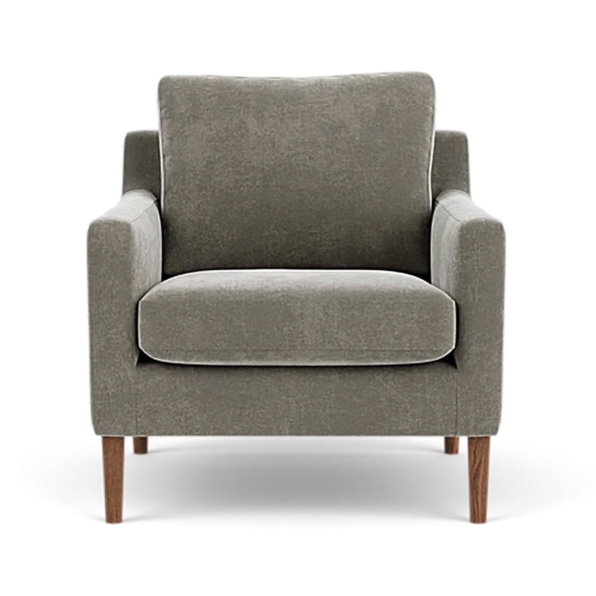 Astha Fabric Armchair - Modern Upholstered Accent Chair for Living Room, Bedroom & Office - Comfortable Lounge Chair with Soft Fabric & Sturdy Frame