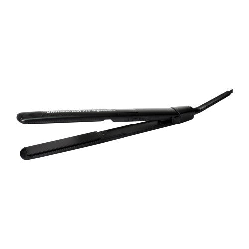 Professional Digital Slim Flat Iron for Hair Styling - Ultra Thin Ceramic Plates, Fast Heating, Adjustable Temperature - Perfect for Straightening, Curling & Smoothing at Home or Salon