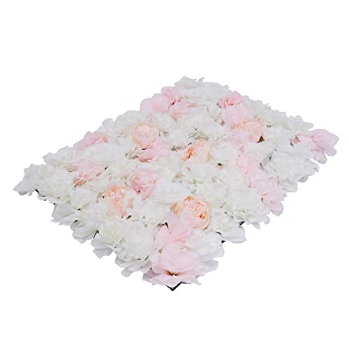 20pcs, White+pink a