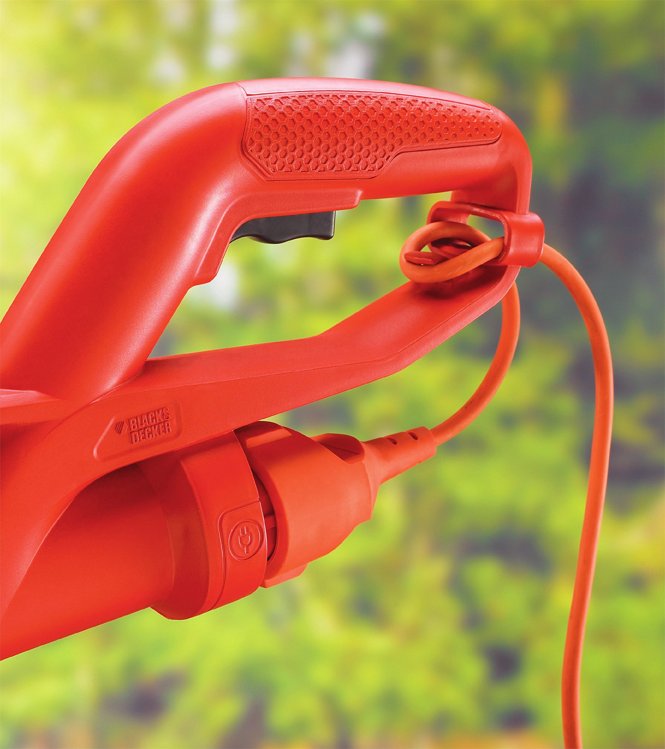 BLACK+DECKER Gl250 250W高效电动割草机 | 轻便耐用草坪修剪器 | 家用庭院花园除草神器