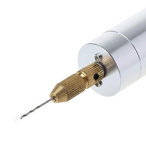 High-Speed USB Mini Electric Hand Drill Bits Set for PCB, Plastic & Wood DIY Projects - Perfect for Circuit Board Drilling, Model Making & Small Repair Tasks