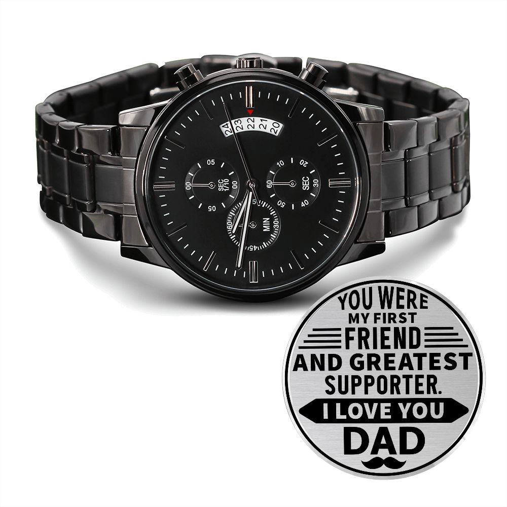 Waterproof Men's Watch - Best Christmas & Birthday Gift for Dad - Perfect for Outdoor Activities, Work & Special Occasions