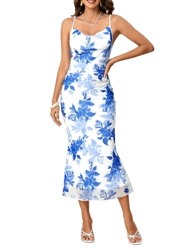 Blue and White