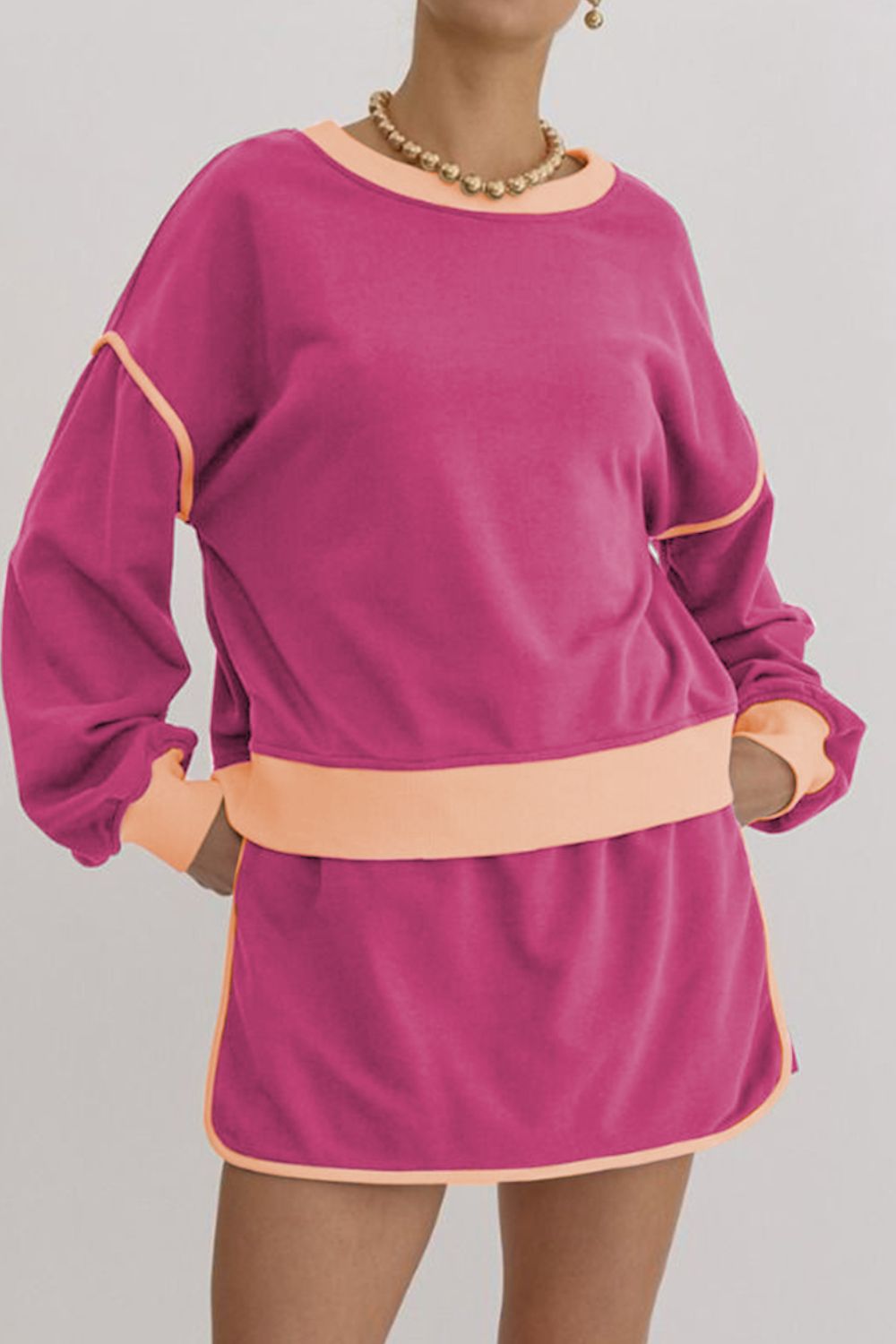 Resort Leisure Top and Skort Set - Women's Summer Outfit for Vacation, Beach & Casual Wear - Perfect for Travel, Poolside & Outdoor Activities