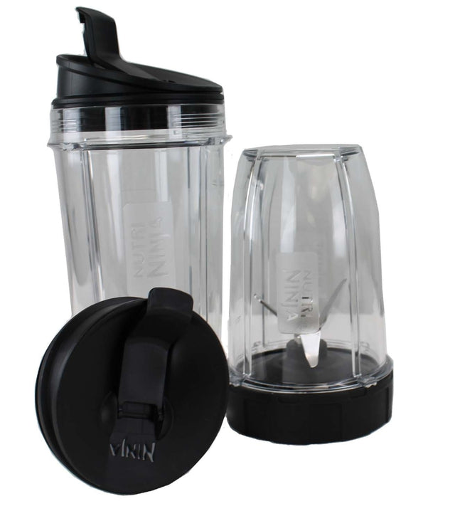 Ninja Nutri Ninja Pro 900W Blender with 0.75L Pitcher & Blending Cups - Powerful Countertop Blender for Smoothies, Shakes & Food Prep (BL450, Grey) - Perfect for Kitchen, Gym & Healthy Lifestyle