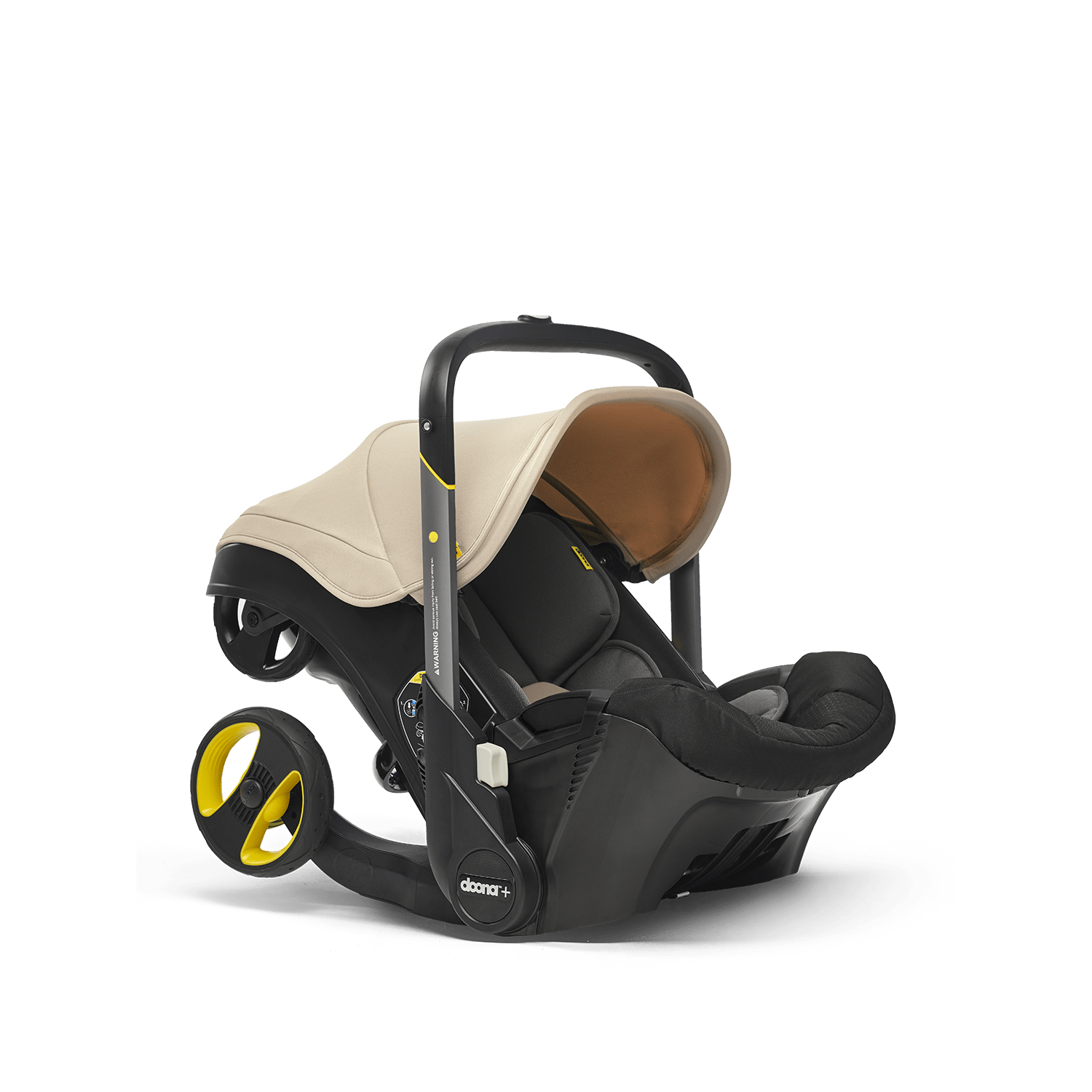 Doona+ Infant Car Seat and Stroller Combo - Convertible, Lightweight, and Travel-Friendly for Newborns to Toddlers - Perfect for Air Travel, Shopping, and Daily Outings