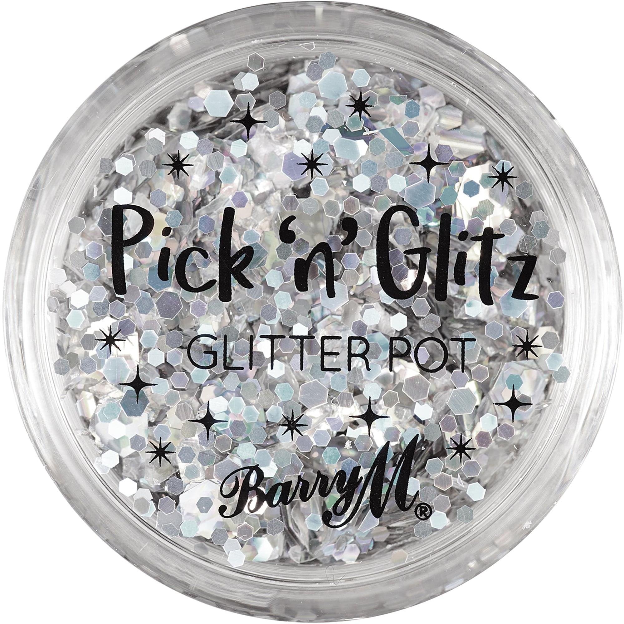 Barry M Pick N Glitz Glitter Pot Extra - COSBAR818 | Vegan & Cruelty-Free Nail Glitter for DIY Manicures, Party Makeup & Festival Nail Art