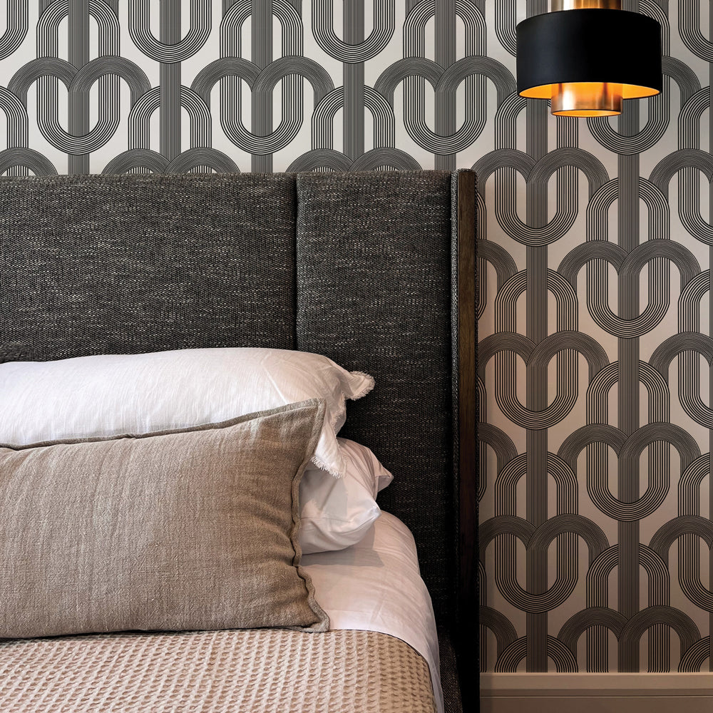 Self-Adhesive Lattice Peel and Stick Wallpaper - Easy DIY Removable Wallpaper for Bedroom, Living Room, and Home Office Decor