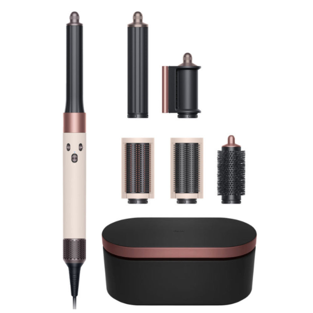 Dyson Airwrap Complete Styler - Long Barrel Ceramic Pink & Rose Gold | Refurbished (Excellent Condition) with 1 Year Warranty | For Salon-Quality Hair Styling at Home