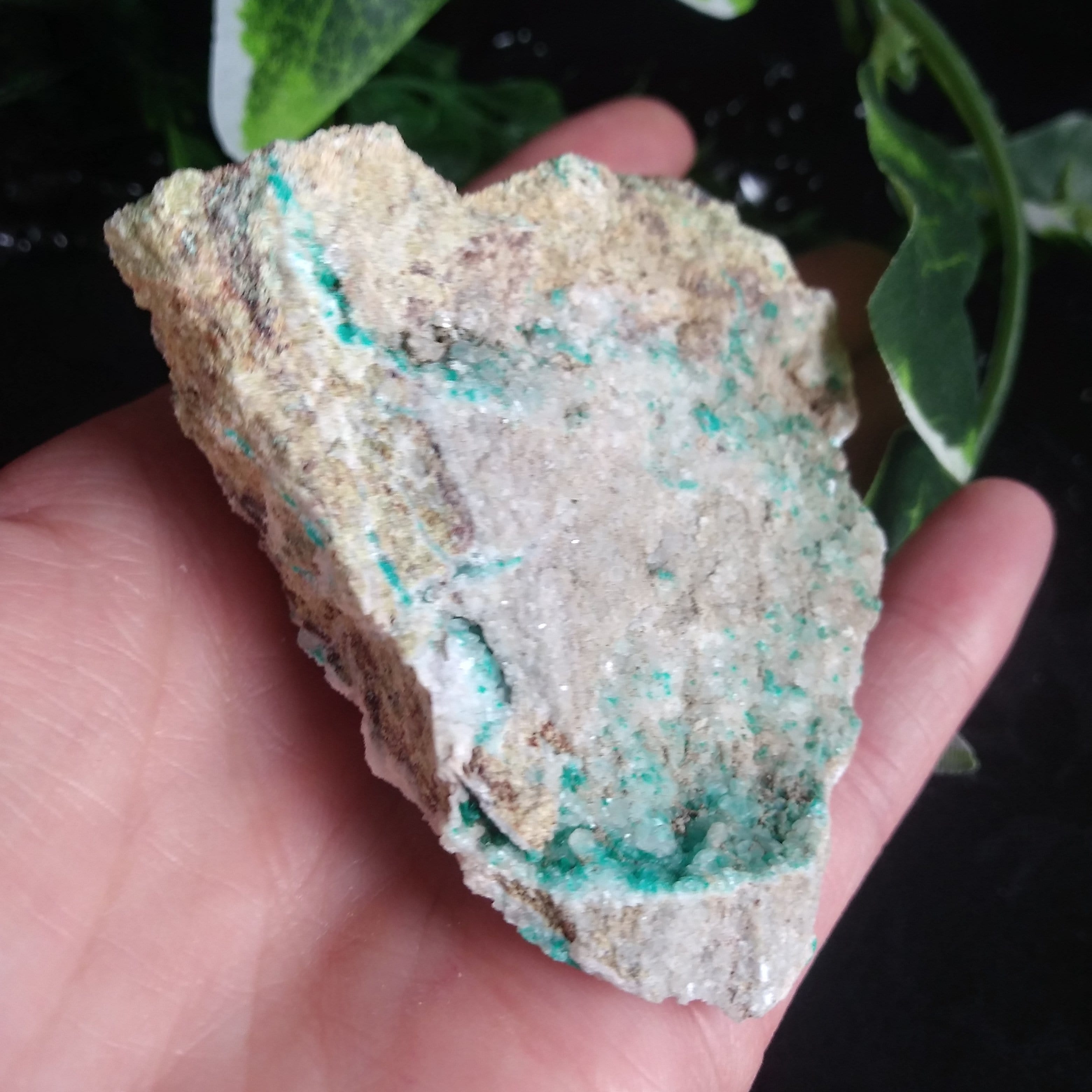Natural Dioptase & Apophyllite Crystal Cluster - 114g Raw Mineral Specimen for Healing, Meditation & Energy Work - Perfect for Crystal Collectors & Spiritual Practitioners