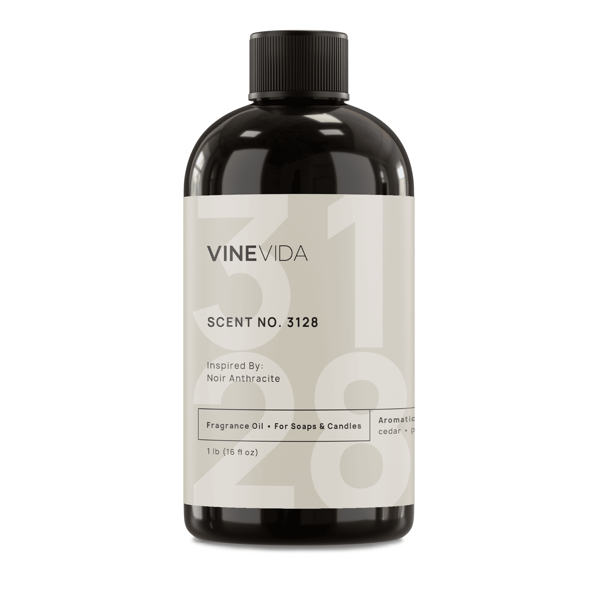 Premium Noir Anthracite Fragrance Oil for Soaps & Candles - Inspired by Tom Ford | Long-Lasting Scent for DIY Home Spa, Candle Making & Aromatherapy