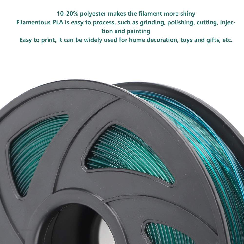 Premium Fafeicy 3D Printer Filament - 1.75mm PLA Filament with ±0.02mm Accuracy for Smooth Printing | Ideal for DIY Projects, Prototyping & Home 3D Printing
