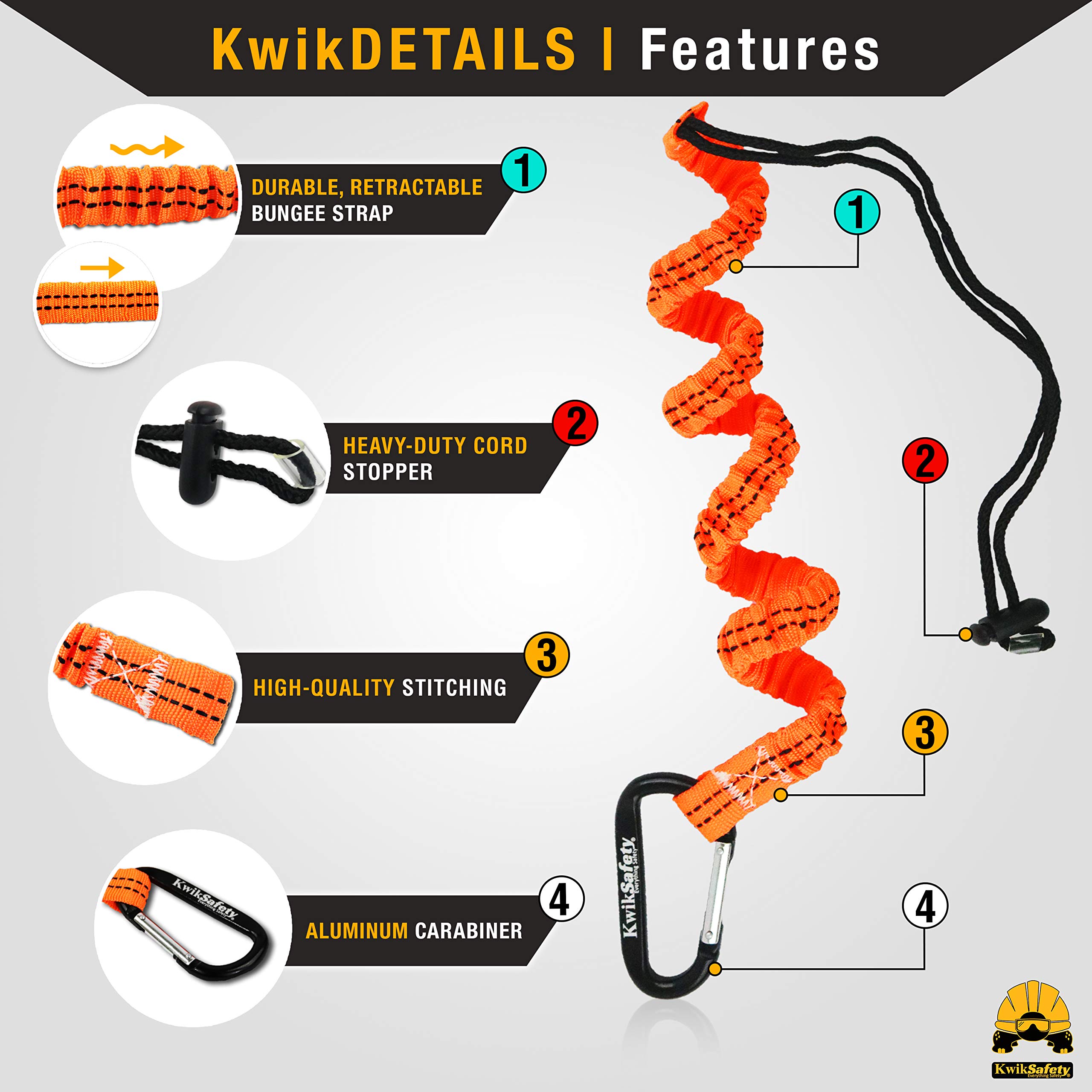 KwikSafety Premium Braided Rope Tsunami Bundle - 100FT Vertical Lifeline, Safety Harness, Lanyard, Cross Arm Strap, Tool Lanyard, Roof Anchor & 20L Dry Bag | ANSI OSHA Compliant | Fall Protection for Roofing, Construction & Industrial Work