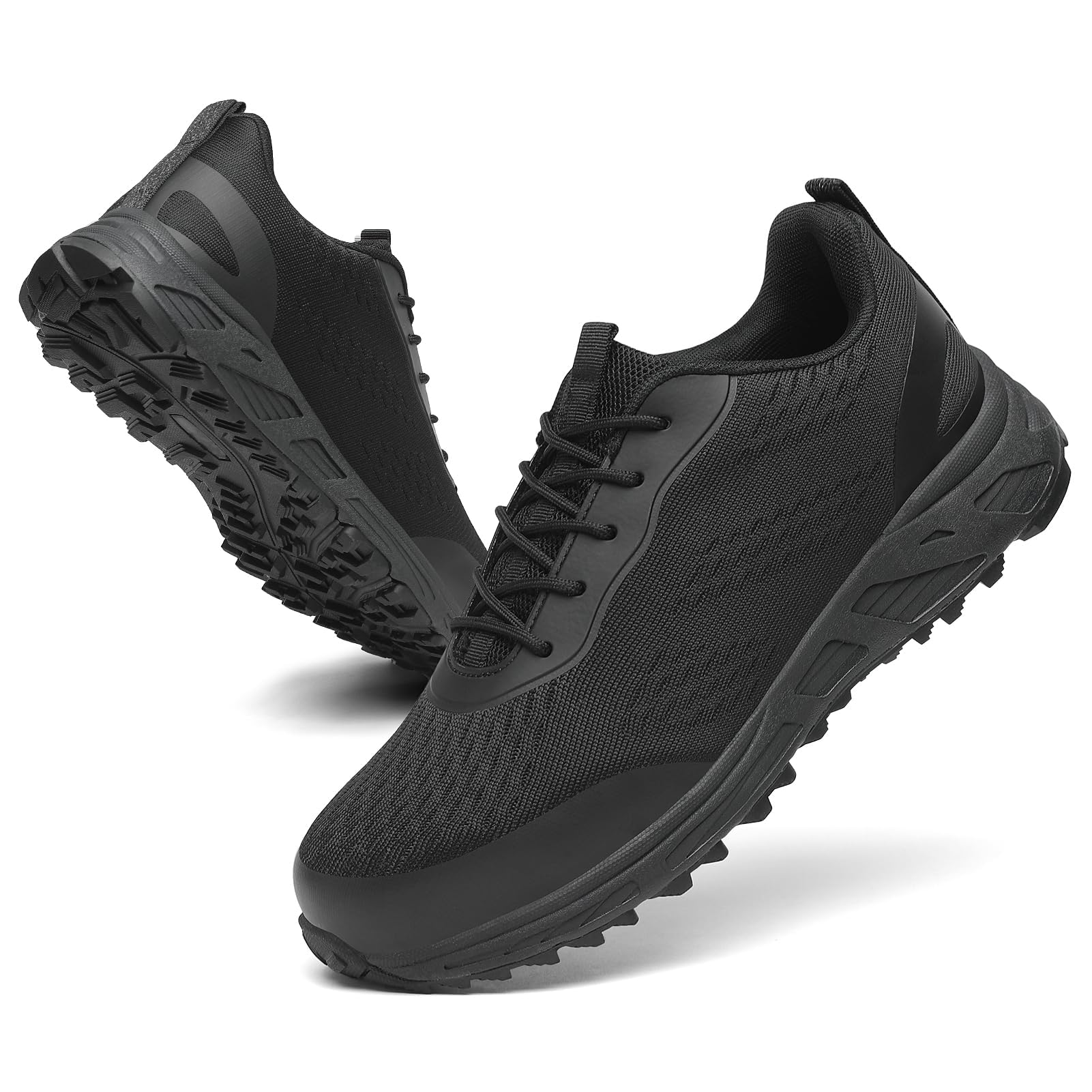VikoViren Steel Toe Work Shoes for Men & Women - Lightweight Safety Sneakers with Non-Slip Sole for Construction, Warehouse & Industrial Use - Durable Comfort All Day