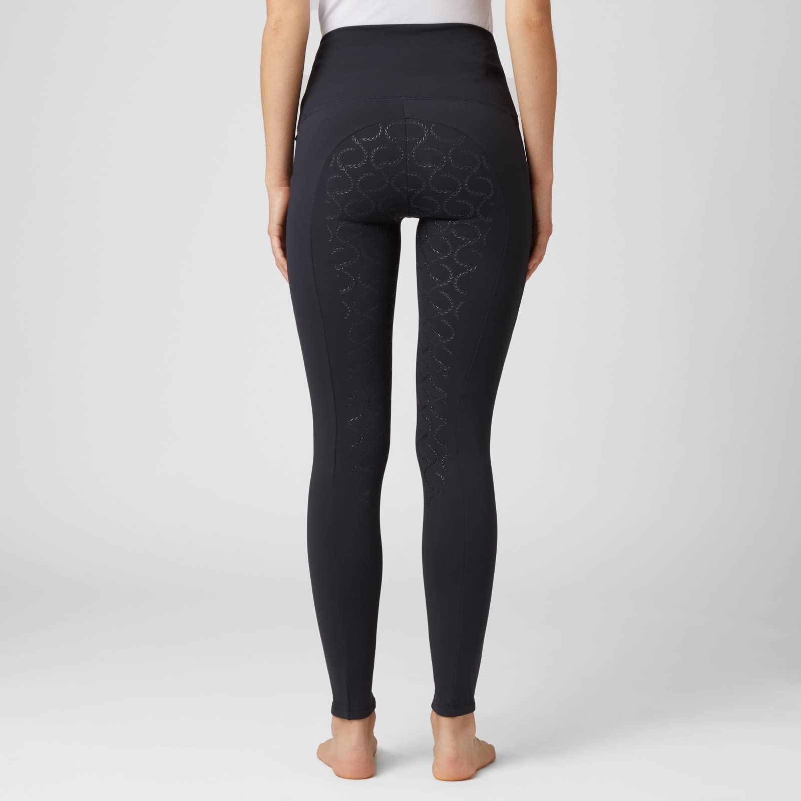 HORZE Gillian Women's Silicone Full Seat Equestrian Riding Tights - Perfect for Horseback Riding, Training & Competition