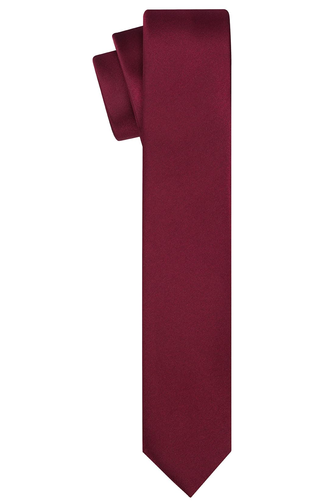 KissTies Boys Satin Necktie for Teens - Formal Tie with Gift Box - Perfect for School Dances, Weddings & Special Occasions