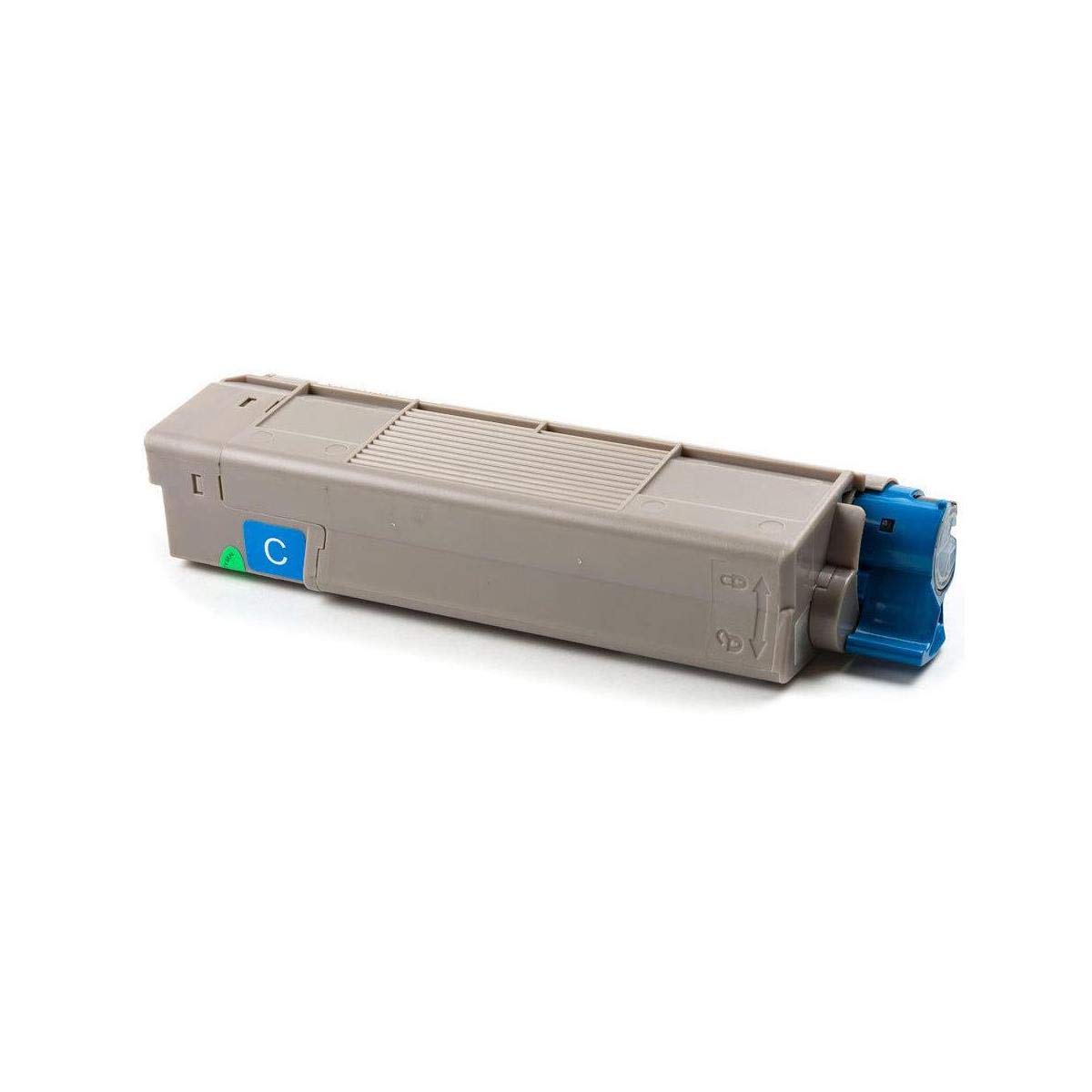 OKI Data 43324476 C8 Laser Toner Cartridge - Cyan for CX2032 MF Printer | 5000 Page Yield | Compatible with Office Printers & High-Volume Printing