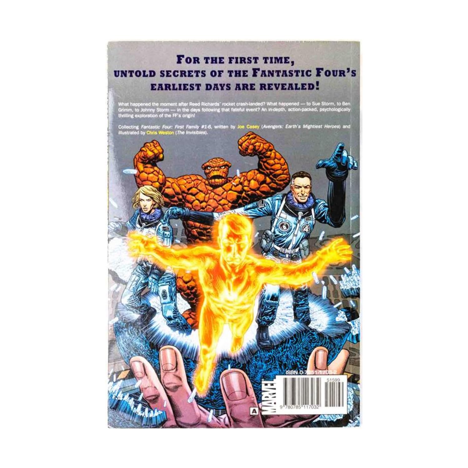 Fantastic Four: First Family - Marvel Comics Superhero Team - Perfect for Comic Book Collectors & Marvel Fans - Great for Gifts, Reading & Display
