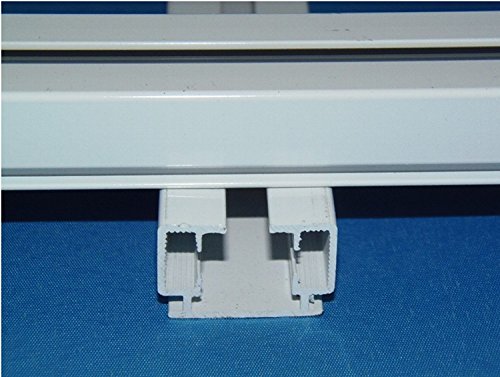 GOWE Silent Motorized Curtain Track - 540cm Wide Smart Home Electric Curtain System for Living Room, Bedroom & Office Automation