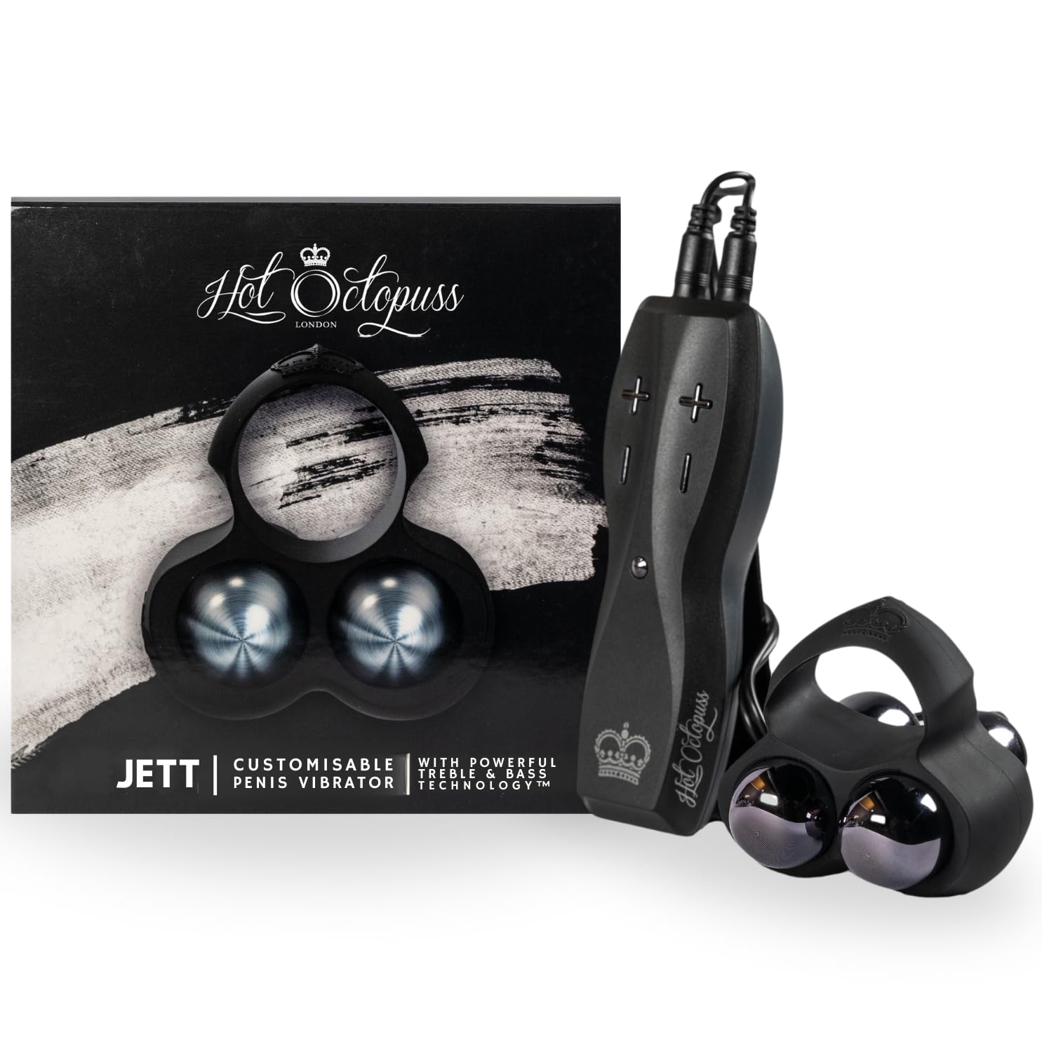 Hot Octopuss JETT Hands-Free Vibrating Masturbator for Men - Powerful Male Sex Toy & Personal Massager - Perfect for Solo Play, Couples Use & Discreet Pleasure