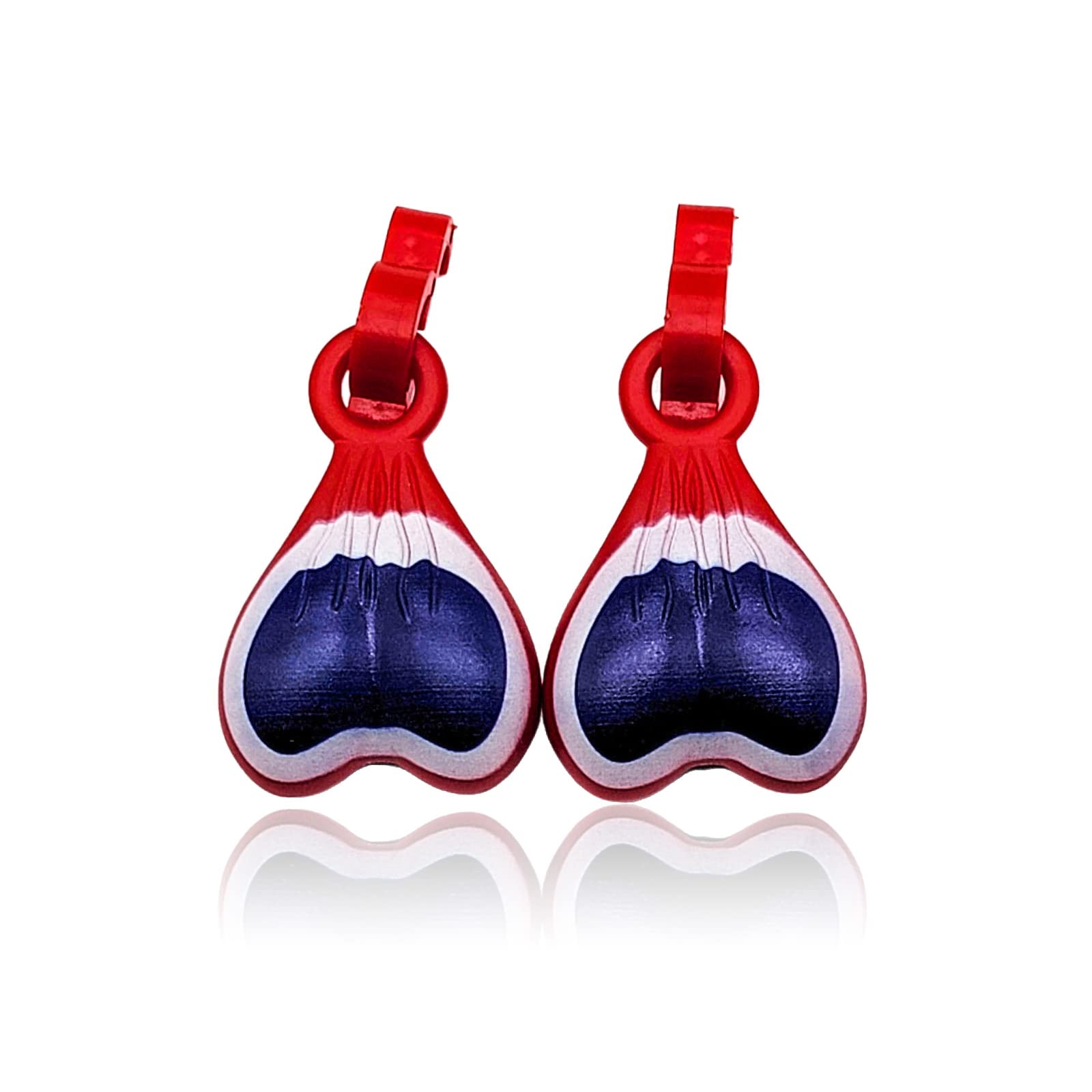 2 Pack Funny Shoe Charm Balls - Unique Shoe Accessories for Sneakers & Boots - Perfect Birthday Gift for Friends & Family (Color Options) - Great for Parties, Gag Gifts & Sneakerhead Collections