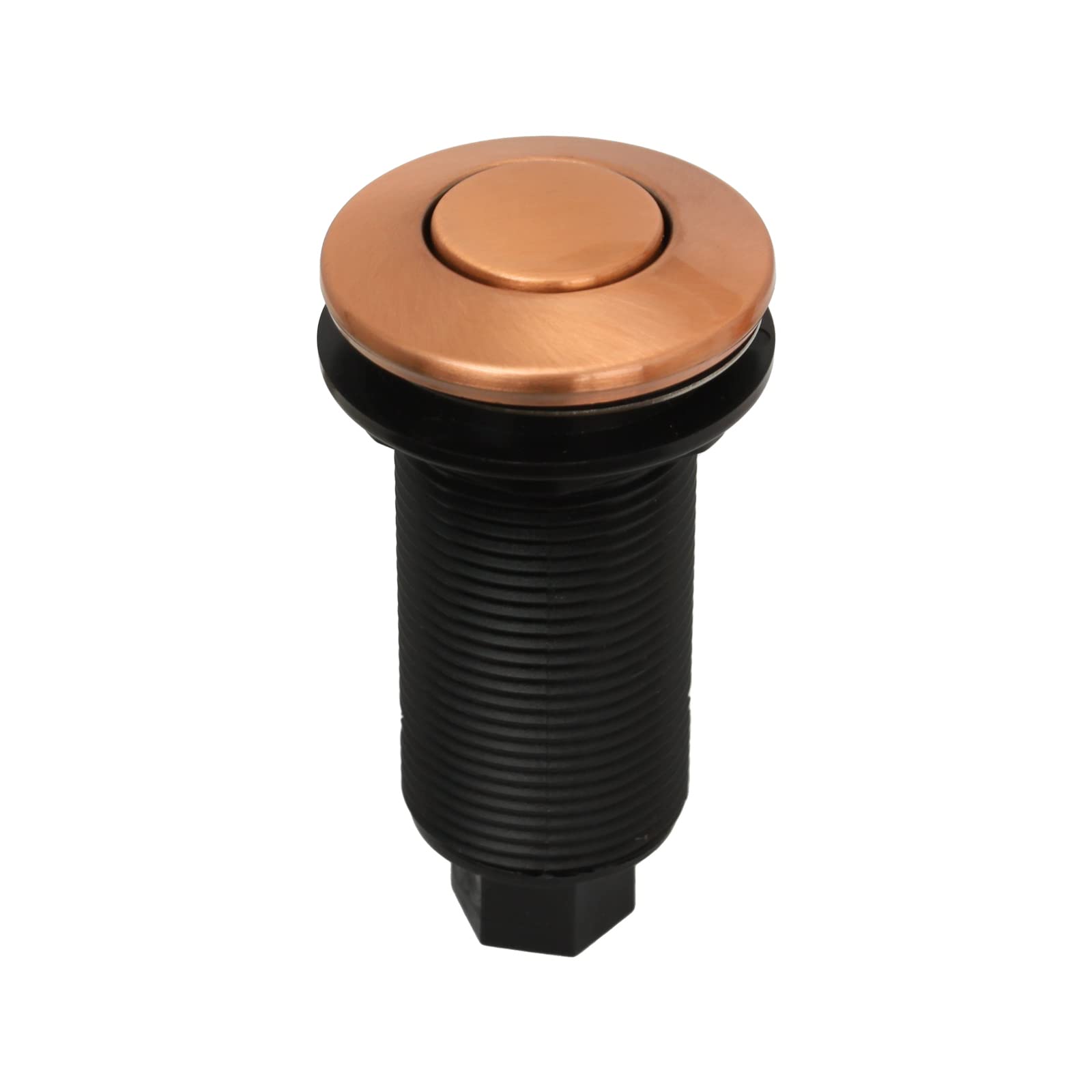 Akicon Garbage Disposal Air Switch Kit with Copper Air Hose - Sink Top Push Button Replacement for InSinkErator Waste Disposal - Perfect for Kitchen Sink Installation & Garbage Disposal System Upgrade