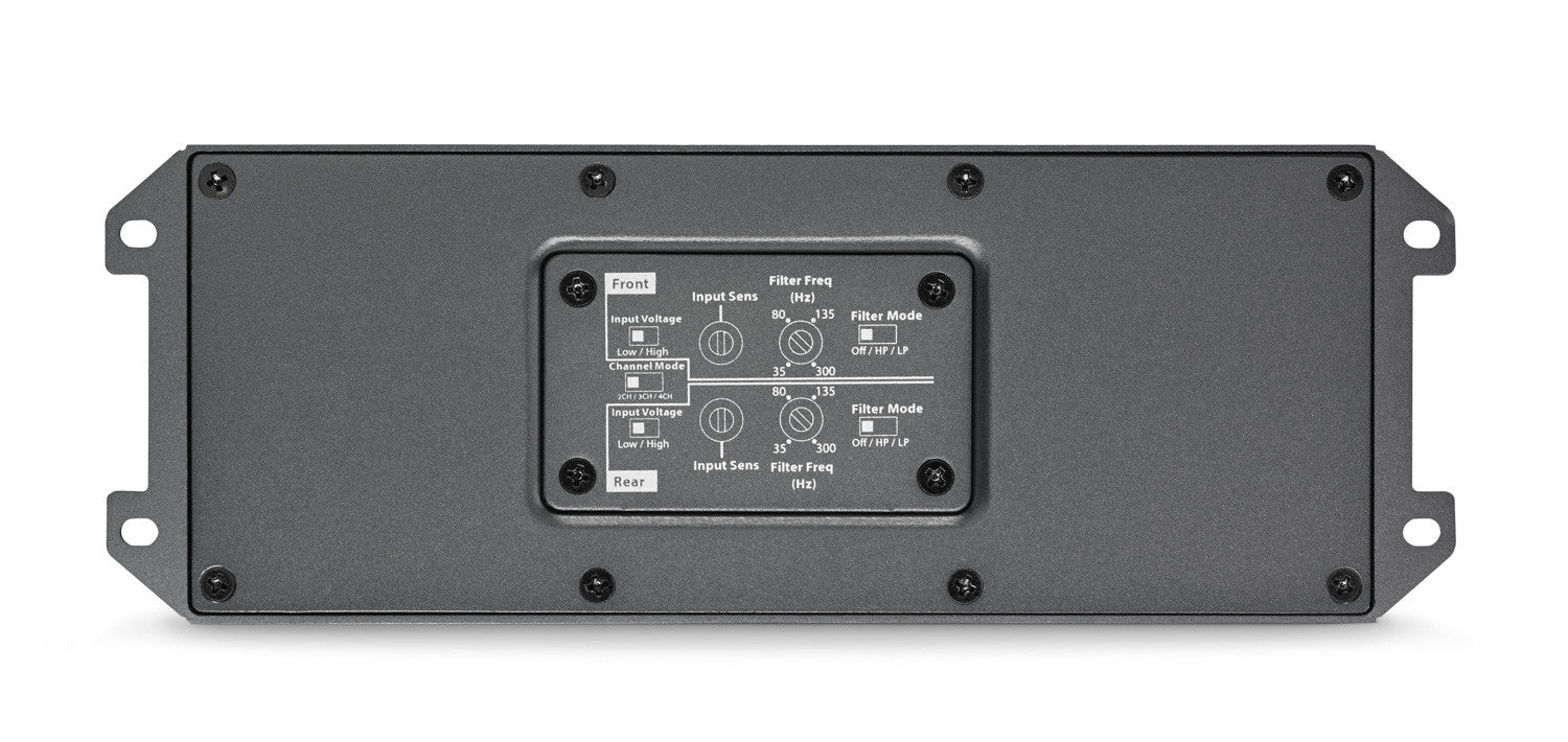JL Audio MX280/4 4-Channel Class D Full Range Marine Amplifier - High Power Boat Audio System for Marine & Off-Road Vehicles