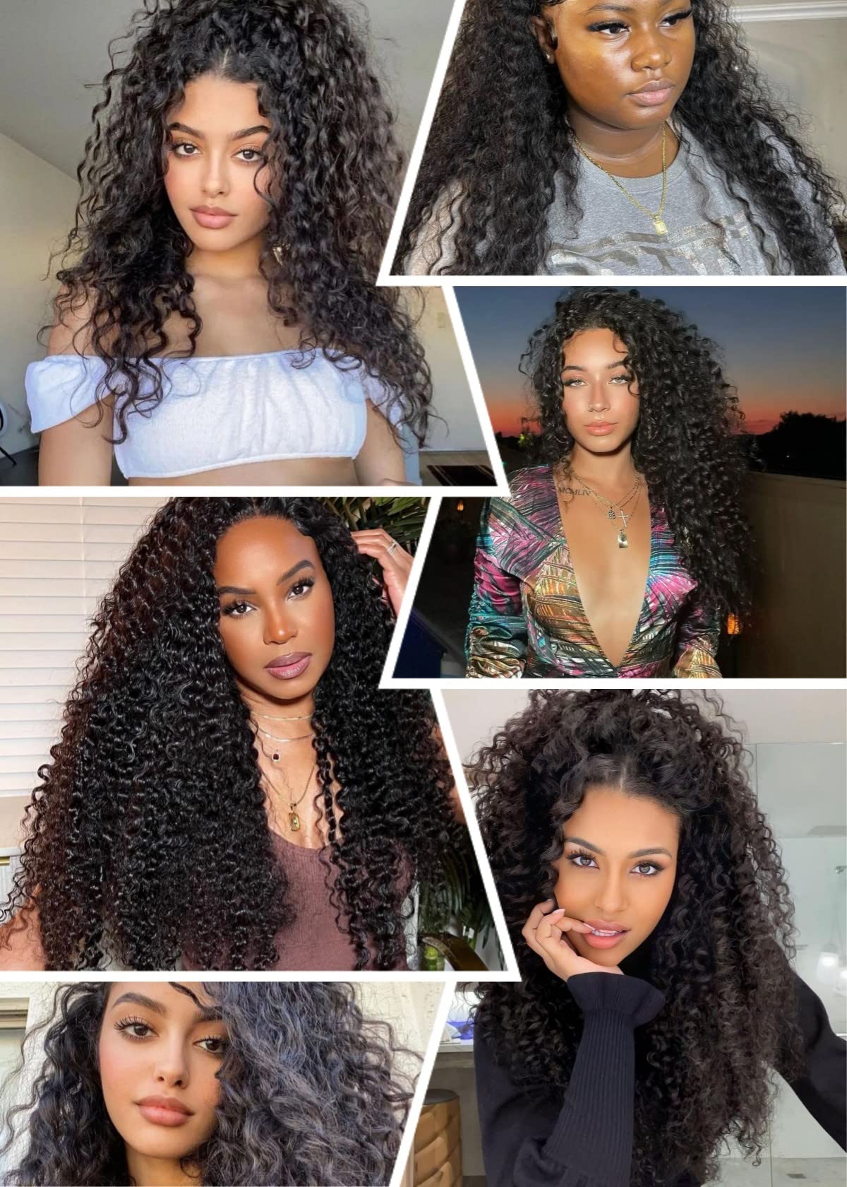 100% Unprocessed Mongolian Virgin Human Hair Extensions - Deep Curly Bulk Hair Weaving for Braiding (2 Bundles, #4 Color, 18 Inch, 100g Each) | Perfect for Protective Styles, Weaves & Natural Hair Blending