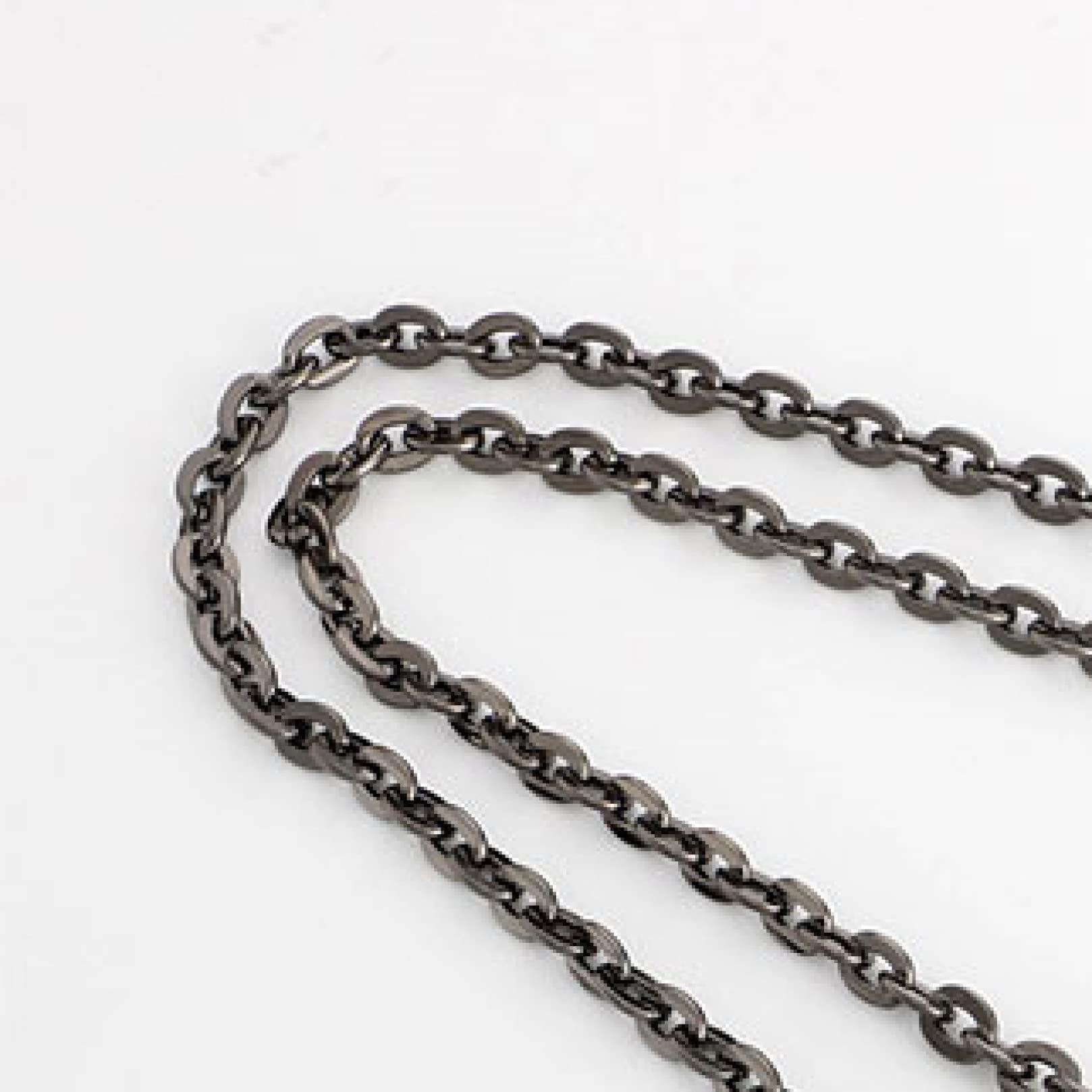 Metal Link Chain Strap Replacement for Handbags - Adjustable Shoulder & Crossbody Purse Strap with T-Buckle (5 Sizes) | Perfect for Everyday Use, Evening Bags & Fashion Accessories
