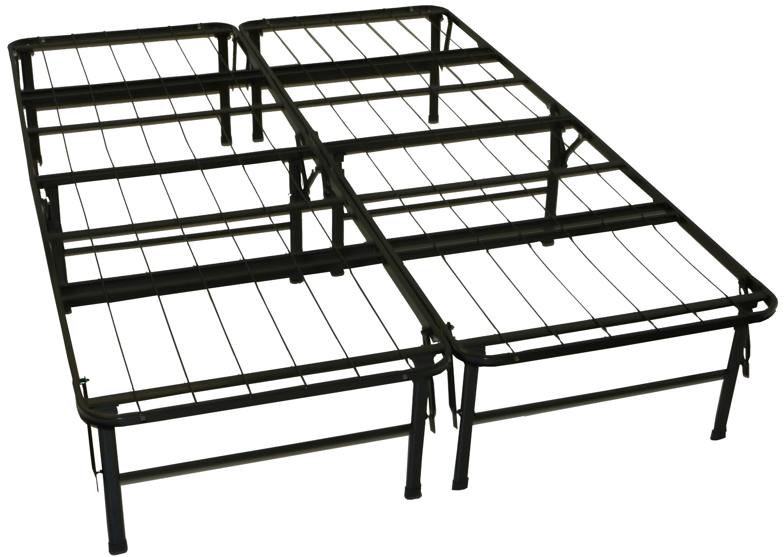 DuraBed Full Size Steel Foundation & Frame-in-One Foldable Mattress Support System - Sturdy Bed Frame for Home, Guest Room & RV Use