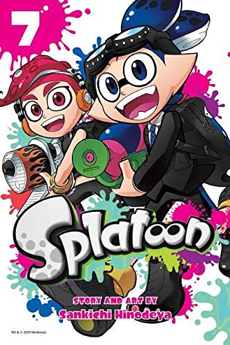 Splatoon Manga Collection - 10 Book Set by Sankichi Hinodeya | Complete Series for Fans | Perfect Gift for Gamers & Anime Lovers