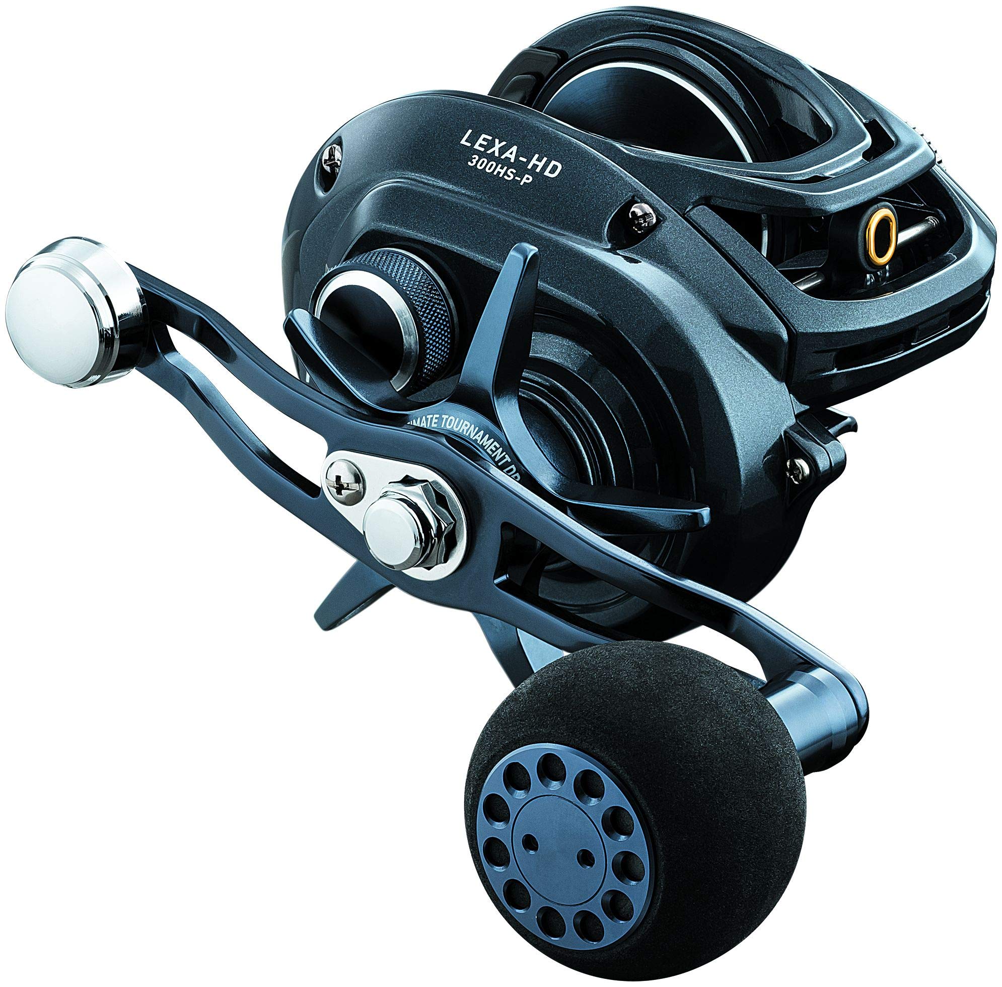 Daiwa Lexa HD Low Profile Baitcasting Reels - Smooth Drag System for Saltwater & Freshwater Fishing - Perfect for Bass, Walleye, and Inshore Fishing Adventures