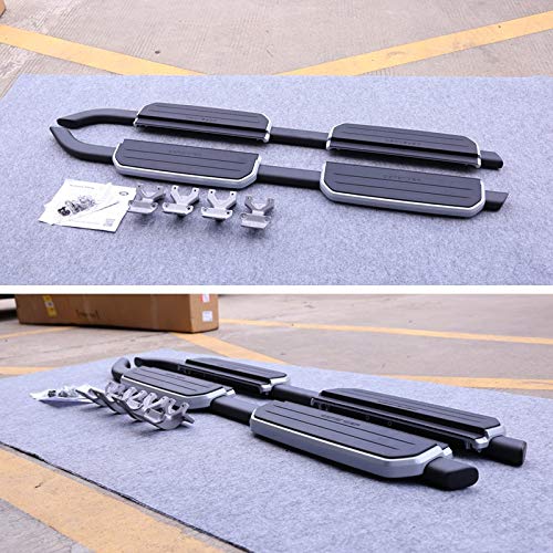 LR Defender L663 2020-2021 Spare Tire Cover & Running Board - ABS Plastic Wheel Cover with Side Bar Pedals | Off-Road Protection & Stylish Upgrade for Adventure Vehicles