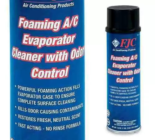 Best A/C Odor Eliminator & Evaporator Cleaner 5914 - Remove Musty Smells from Car & Home AC Units - Ideal for Summer & Road Trips