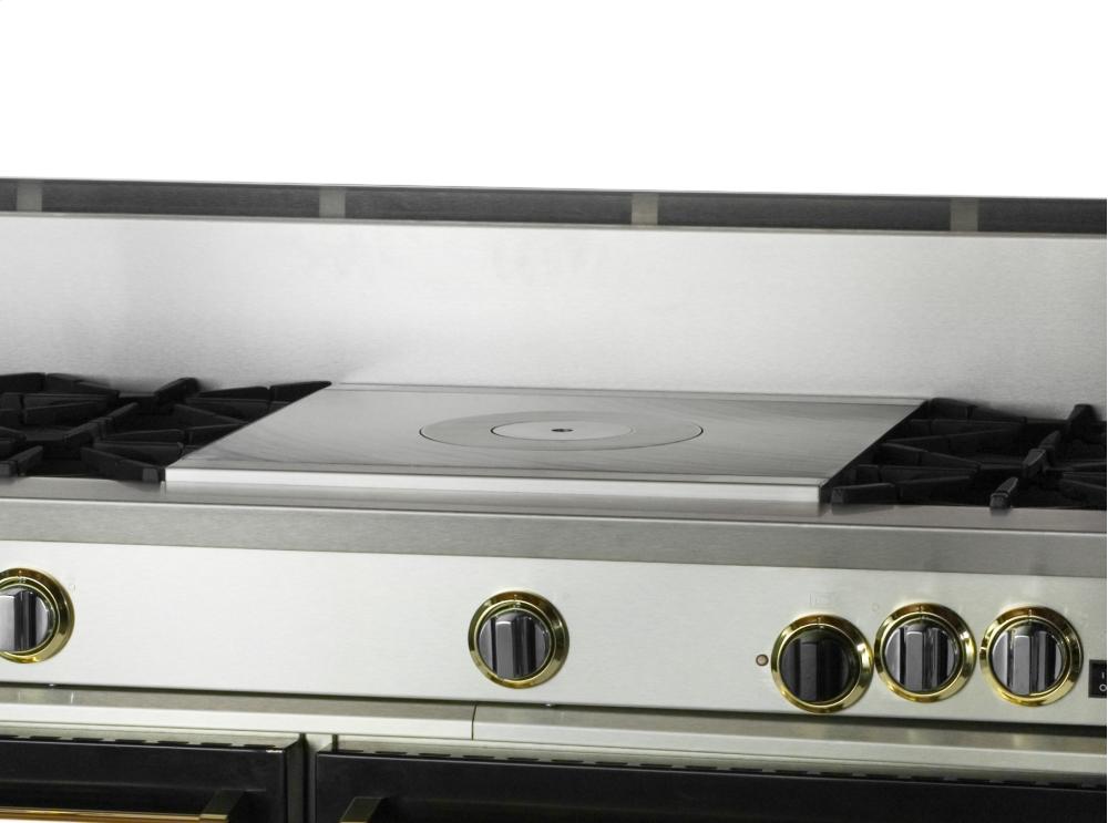 Bluestar RNB484FTBV2 48-Inch Professional Gas Range with 24-Inch French Top - Perfect for Home Chefs & Commercial Kitchens