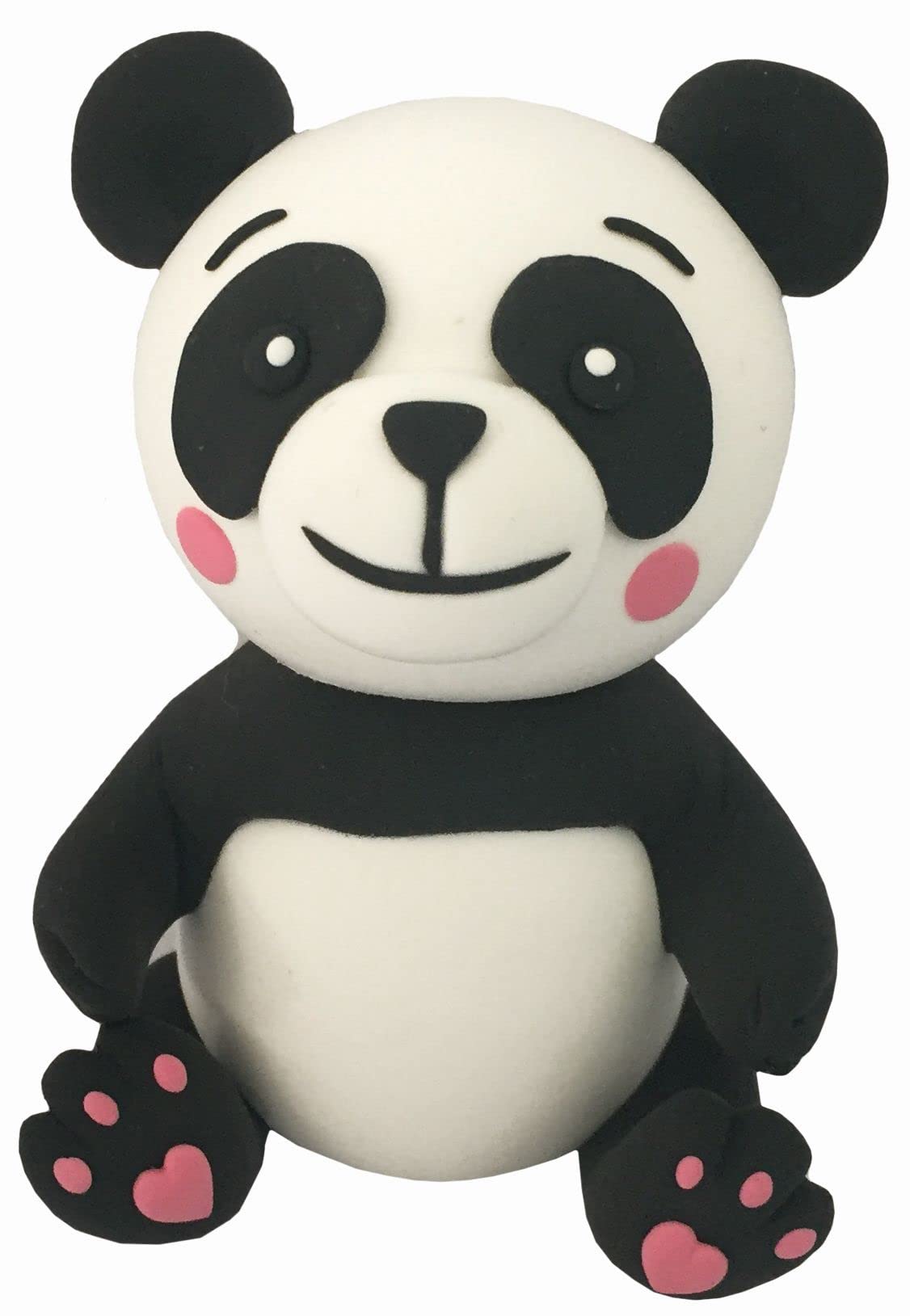 iScream Fizz Creations DIY Mini Panda Bear Modeling Dough Kit - Fun Shaping & Sculpting Toy for Kids, Creative Arts & Crafts Activity - Perfect for Birthday Gifts, Classroom Projects & Sensory Play