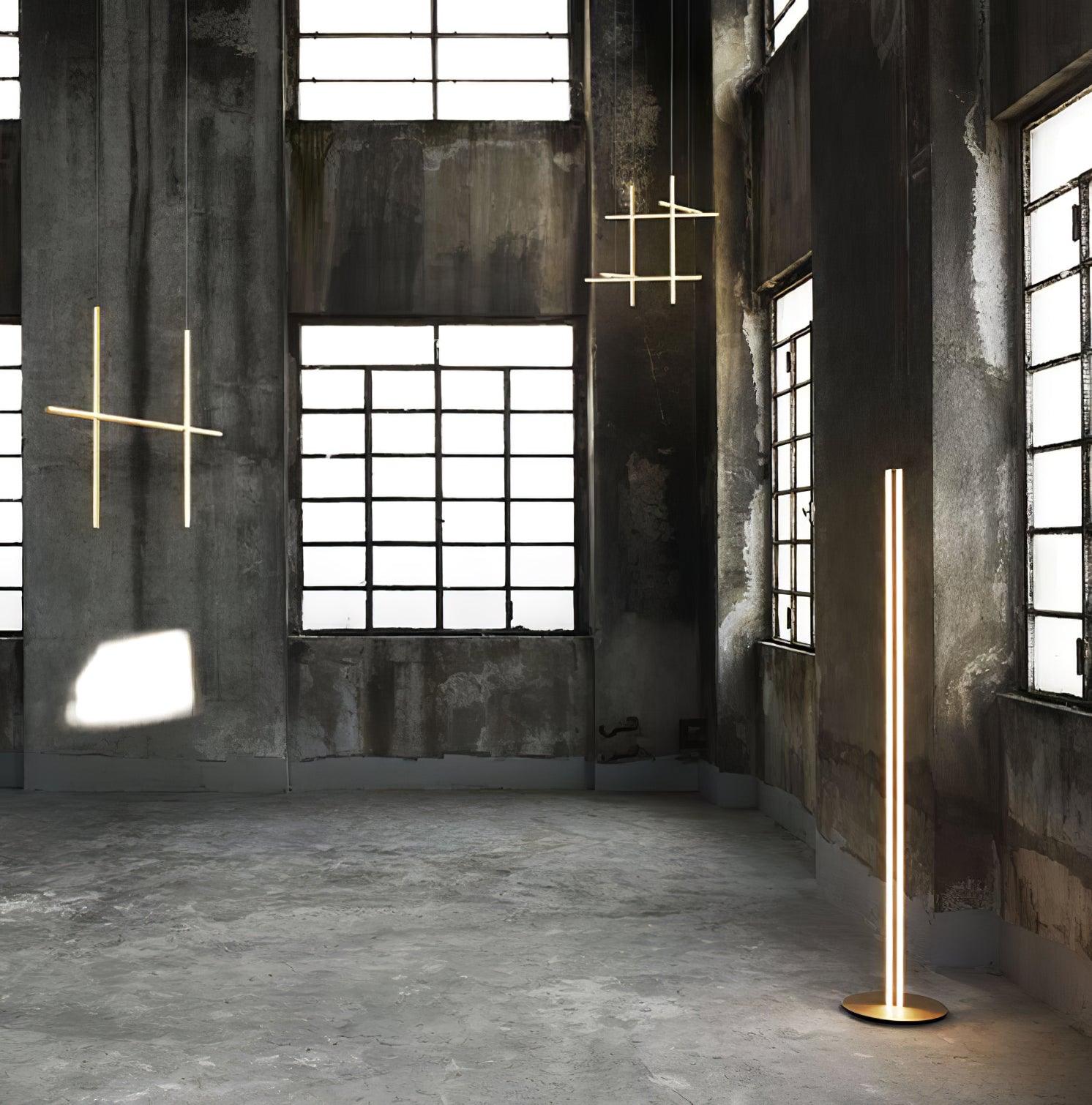 Modern Coordinates Floor Lamp - Adjustable LED Standing Light for Living Room, Bedroom & Office - Stylish Home Decor Lighting for Reading & Relaxing