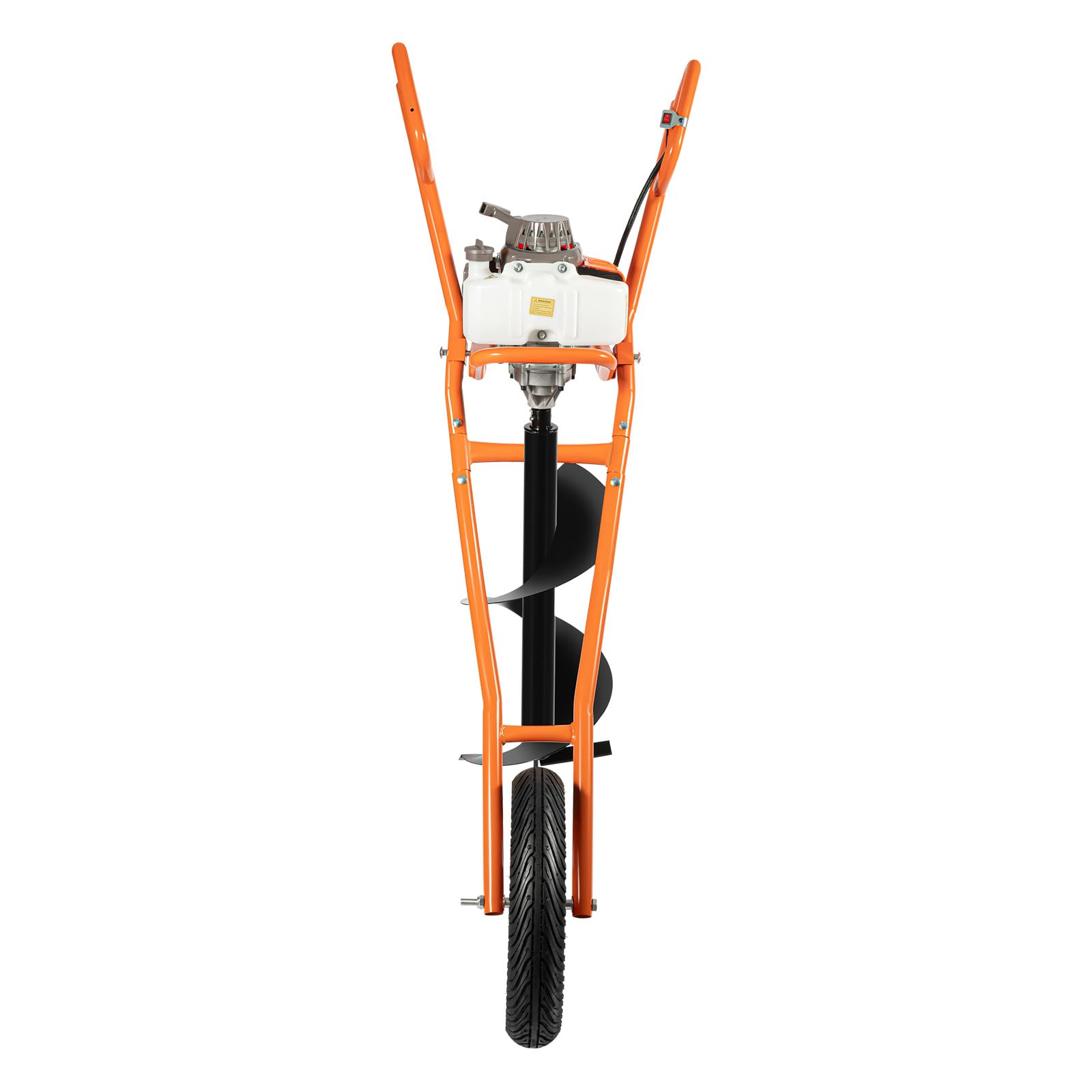 63CC 3HP Gas Powered Post Hole Digger Earth Auger - 11