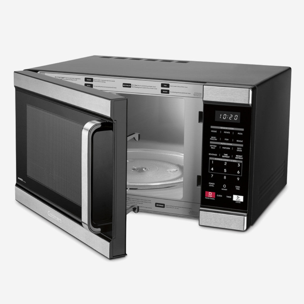 Cuisinart CMW-110C 1.1 Cu. Ft. Countertop Microwave with Sensor Cooking & Inverter Technology - Perfect for Small Kitchens, Dorms & Offices