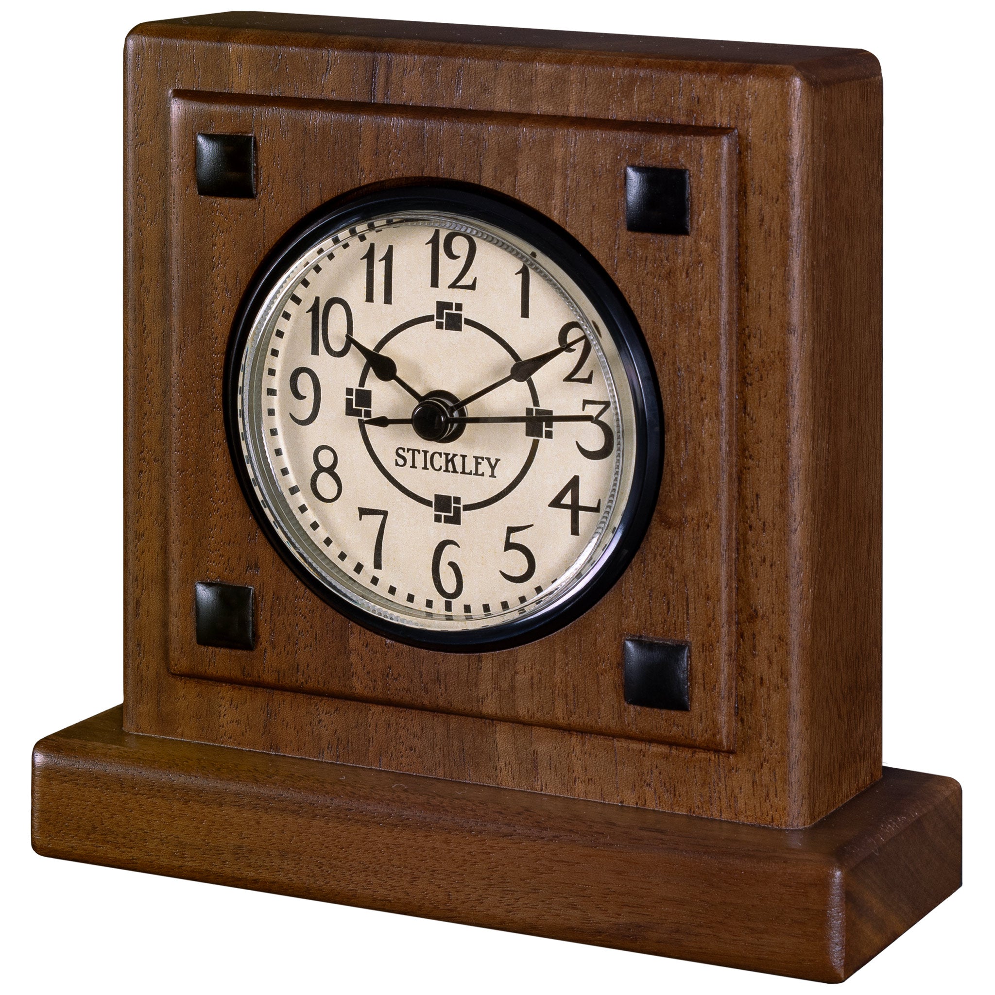 Vintage Bradley Bracket Clock - Antique Wall or Shelf Mantel Clock with Westminster Chime - Perfect for Home, Office, and Classic Décor