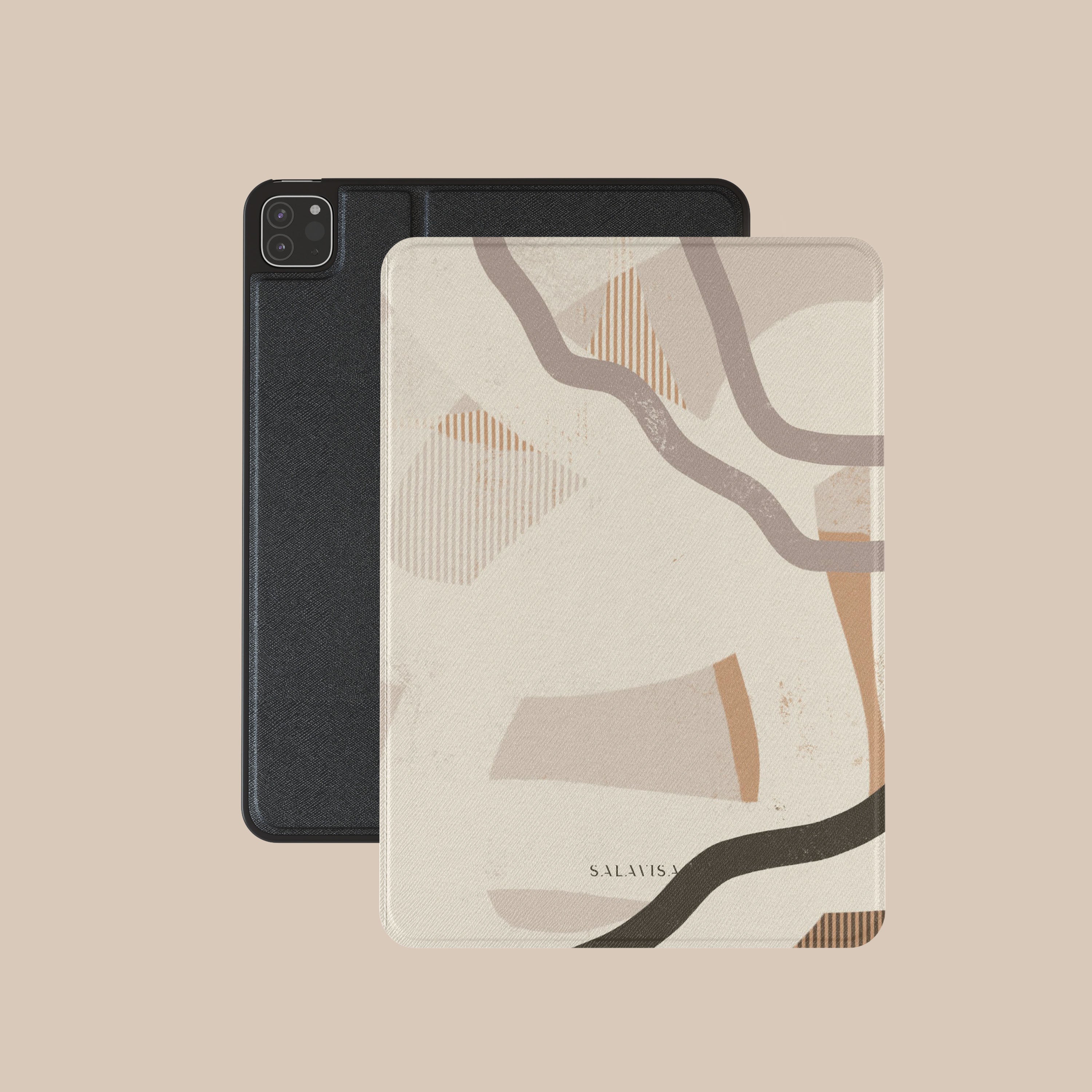 Organic Coffee Themed iPad Case - Eco-Friendly & Stylish Protective Cover for iPad Air/Pro - Perfect for Home, Office & Travel Use