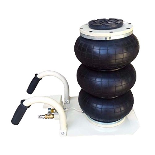 3 Ton TECHTONGDA Triple Bag Air Jack - Pneumatic Lift Inflatable Car Jack with Curved Handle for Vehicle Repair & Tire Change | Ideal for Emergency Roadside Assistance & Garage Maintenance