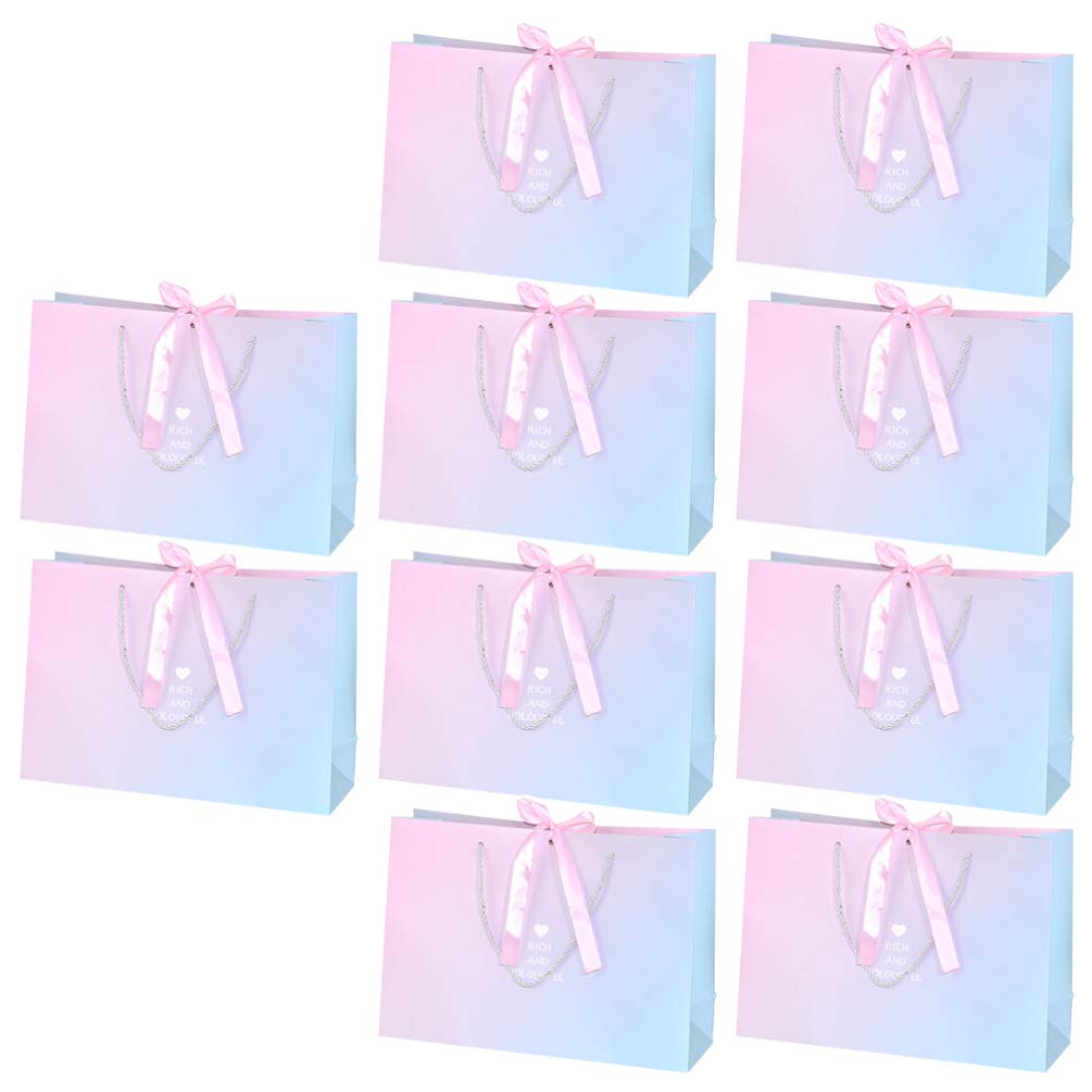 SOIMISS 10pcs Christmas Wedding Gift Bags with Handles - Elegant Party Favors for Birthday, Baby Shower, Bridal Showers & Holiday Celebrations | Perfect for Gift Wrapping, Party Decorations & Special Occasions